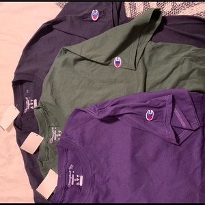 3 NWT Champion T-Shirts size Medium
